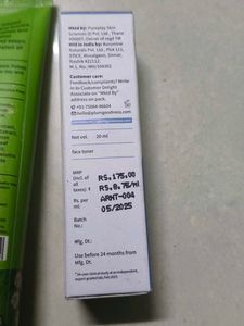 Quench Anti-shine Moisturizer &amp; Plum Toner