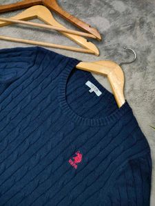 US Polo Assn Cable Knit Sweater