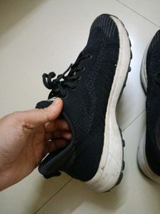 Black Knit Sneakers