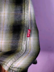 Levi's double side checked shirt