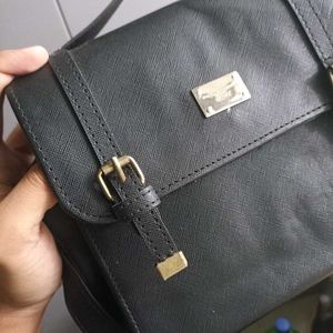 Chic Black Satchel Handbag