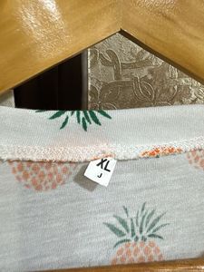 Pineapple Print Top