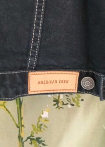AMERICAN CREW Men's Classic Denim Jacket