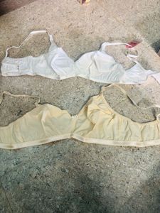 Pack 2 Cotton Bras