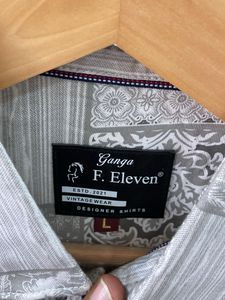 Patterned Short Sleeve Shirt