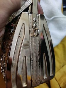 Golden Bridal clutch