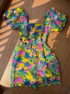 Only Multicoloured Dress With Pockets