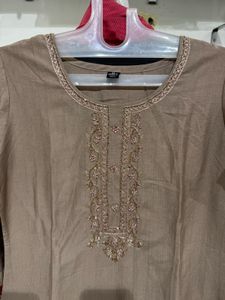 Elegant Embroidered Kurta