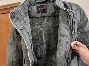 Olive Green Unisex Jacket