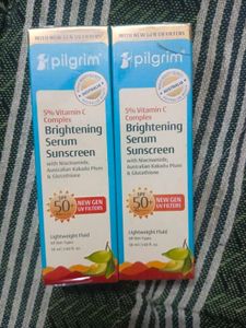 Pilgrim 5% Vitamin C Brightening Serum Sunscreen