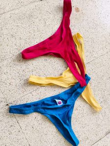 Set Of 3 Panties Thong Style Large Size