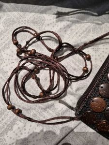 Unique Coconut Shell Sling Bag