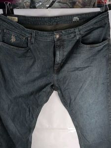 U.S. POLO ASSN.Henry Cropped Fit Blue Jeans