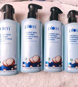 Plum Coconut Milk & Peptides Shampoo Pack of 7