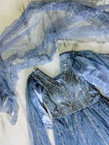 Beautiful princess style gown for women 💙 🔥