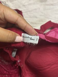 Red Lace Bra and Panty Set
