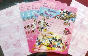 Disney Birthday Party Invitations