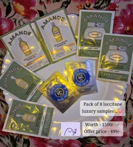 💛 L'Occitane Bodycare Sample Kit 38 ml, 8Pcs