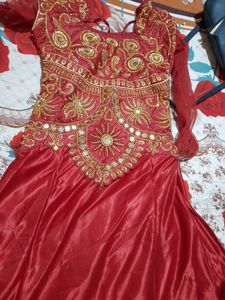 LONG DRESS BROWN READYMADE