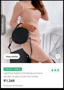 Elegant Cutout Mini Dress