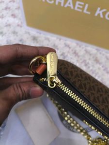 Michael Kors Monogram Crossbody Bag