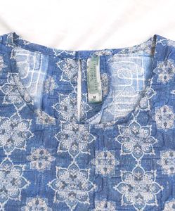 𓂃۶ৎ crimsoune club femme blue kurti💙🤍