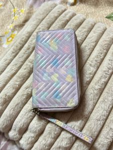 Pastel Chevron Wallet