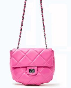 forever 21 pink polyester handbag