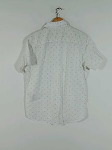 Off White Printed Shirt For Men's