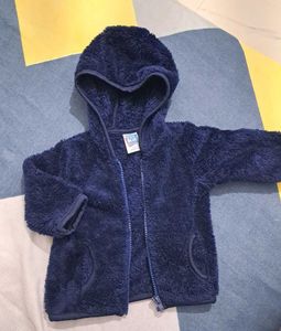 Cozy Blue Fleece Hoodie with one pajama