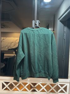 H&amp;M Women Pullover Green Crewneck, Bust-40/42