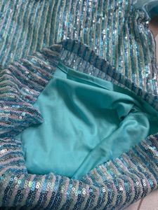 Sparkly Blue Party Dress