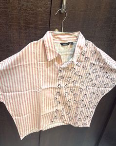 Hush Striped &amp; Cartoon Print Shirt