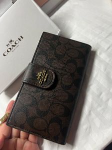 Coach Signature Brown Wallet