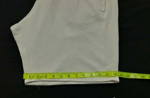 Comfortable White Sweat Shorts