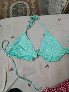 Cute Floral Bikini Top