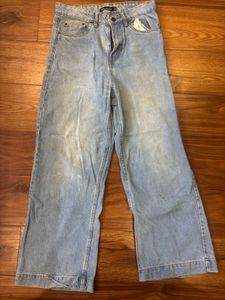 Flare baggy Leg Denim Jeans