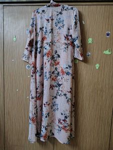 Elegant Floral Print Maxi Dress