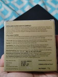 Myglamm Super Serum Compact With Hyaluronic Acid