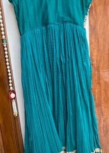 Beautiful Teal Anarkali Gown