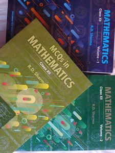R.D. Sharma Mathematics Class XII Volume 1&amp;2