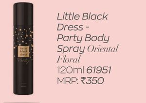 Avon Little Black Dress Party Set