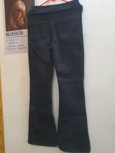 💥Zudio Black High Rise Bootcut Jeans Women