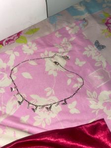 Butterfly Charm Choker Necklace