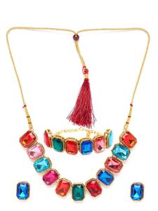 Beautiful Multicolour Jwellery Set....