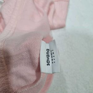 Pink Lace Trim Cami Top (New)