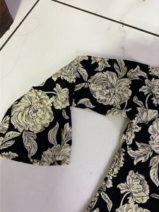 Vintage Floral Print Shirt