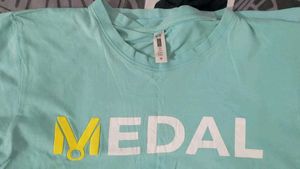 Aqua Blue Graphic T-Shirt