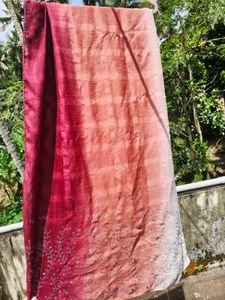Beautiful Ombre Beaded Dupatta