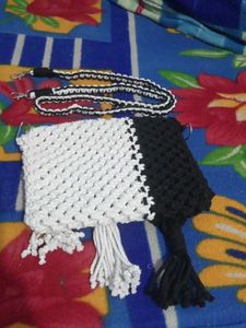 Handmade Macrame Crossbody Bag
